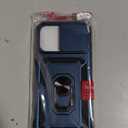 Taisairu for Motorola Moto G 2025/G 2026/G Play 2026 Case with Screen Protector & Slide Camera Lens Cover, Built-in Ring Stand Case for Moto G 2026/G 2025/G Play 2026 (Blue)