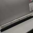 1 pcs Rain Diverter for Roof: 39 Inch Gutter Guard with Nails, Water Diverter for Door or Windows or Chimney