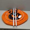 FUNPENY 3FT Halloween Collapsible Pumpkin Decorations, Pre-Lit Light Up 50 LED Pumpkin with Star Hat 8 Lighted Mode, Pop Up Jack-o-Lantern with Metal Stand for Indoor Outdoor Yard Holiday Decor