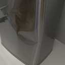 Ninestars Automatic Touchless Motion Sensor Rectangular Trash Can 13.2 Gallons, 50L, Silver, 13 Gal. 50 L, Silver Trim