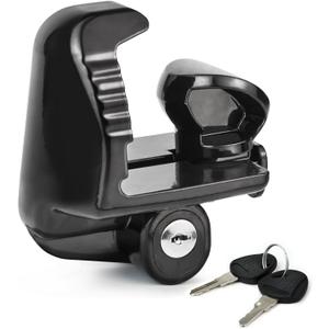 Trailer Lock with Keys Fit 1-7/8 ",2 ",and 2-5/16" Couplers,Universal Accessories for Boat,Vehicles,Trailers and Rv,Heavy-Duty Steel