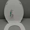 KOHLER K-4774-0 Brevia Elongated White Toilet Seat with Quick-Release Hinges And Quick-Attach Hardware For Easy Clean, White