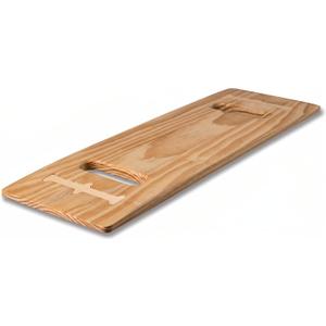 Transfer Board, 29.5 in Wooden Slide Board for Transferring, Patient Transfer Board for Wheelchair, Bed, Chair, Sofa & Commode, 2 Cutout Handles, 440 lb Capacity
