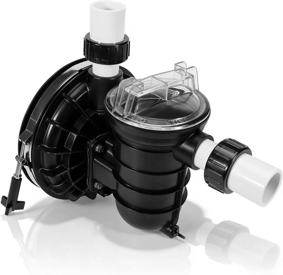 for Pentair Sta-Rite 5P2R Max-E-Glas/Dura-Glas Pool Pump Wet End Assembly, Inground Pool & Spa Pump, Clamp Band, Strainer Basket, Clear Lid & O-Rings, 5P2R Pump Kit