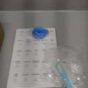 DWTS DANWEITESI 36 Pcs Glass Spice Jars - 4oz With Bamboo Lids, Empty Bottles With Labels, Kitchen Spice Jars With Shaker Lids