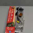 Christmas Meteor Shower Lights Outdoor - 12 Inch 10 Tube 360 LED High Brightness Falling Rain Icicle Cascading Lights for Xmas Tree Eaves Patio Decor (Can Connect 100 Sets) (Blue)