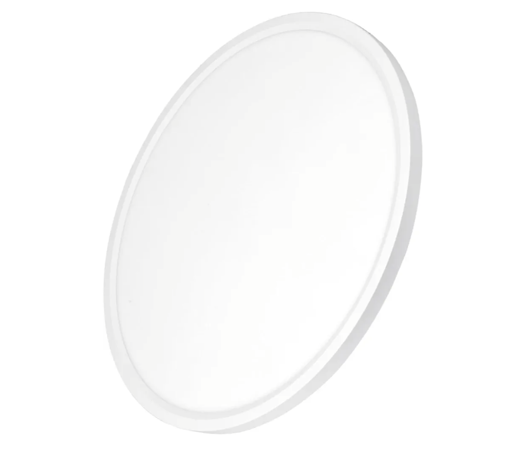 24 Inch LED Flush Mount Ceiling Light, 48W 2700K-5000K 5CCT Adjustable, Super Slim LED Ceiling Light, Dimmable, Round Ceiling Lights for Bedroom Kitchen Living Room, ETL Certified, 1Pack