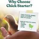 Manna Pro Medicated Chick Starter Grower Feed, Dried High Protein Chicken Food Crumbles with Amprolium for Coccidiosis Prevention, Complete Chicken Feed for Baby Chicks, 5 lb Bag