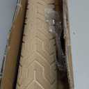 Yimobra Outdoor Mats for Front Door 29.5x17, Stops Mud & Dirt at Entrance, Fits Garage & Patio, All-Weather Waterproof Non Slip Outdoor Indoor Welcome Mat, Beige