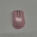 memzuoix 2.4G Wireless Mouse, 1400 DPI Mobile Optical Cordless Mouse with USB Receiver, Portable Computer Mice for Laptop, PC, Desktop, MacBook, 5 Buttons (Pink)