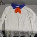 Arvilhill Mens Halloween Costume Shirt Fred Cosplay Classic Long Sleeve Outfit Funny Party XL