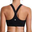 RUNNING GIRL Sports Bras for Women, Molded Cup High Impact Sports Bra Workout Bras for Women High Support Racerback (Medium)