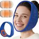 Face Heating Pad for TMJ Pain Relief, Moist Heat Microwave Heated Wrap for Jaw, Wisdom Teeth Recovery, Reducing Symptoms of Jaw Clicking, Relaxing Face Muscles, Oral Facial Surgery