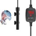 15W Mini Aquarium Heater Betta Heater for 1-3 Gallon Freshwater & Saltwater Tanks, Alumina Ceramic Fish Tank Heater Turtle Heater with Dry-Run & Overheat Protection