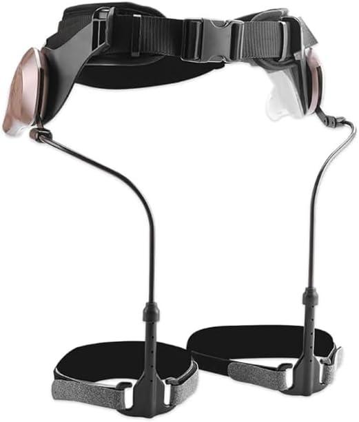 Exoskeleton for Walking Device, Leg Exoskeleton Powered, Wearable Robotic Bionic Exoskeleton Walking Assist (Black)