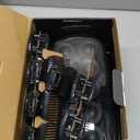 Conair Hot Rollers for Long, Medium & Short Hair, 12 Jumbo 1 ½" Heated Hair Rollers with Clips, Hot Curlers for Women, Volume & Curls, Black