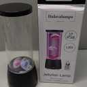 17 Colors Changing Jellyfish lamp with Remote - Jellyfish Tank Table Lamp, LED Night Light for Kids Adults, Aquarium Mood Lamp Home Decor, Party Birthday Gifts for Women Men (Black)