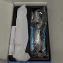 VIWIK Dog Nail Trimmers with Light, Cat Dog Nail Clippers, Dog Nail Grinder Quiet for Large Medium Small Dogs Paw & Cats Claw, Electric 2-Speed Pet Toenail Grooming Supplies, Gifts for Dog Lovers (White+Blue)