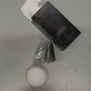 Door Stopper Wall Protector with Silicone Head, Aluminum Door Knob Wall Protector, Spring Shock Absorption Technology, 1.65" Door Stoppers for Wall, Adhesive Installation or with Screw, White