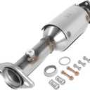 DNA MOTORING Factory Style Catalytic Converter Exhaust Pipe Compatible with 97-01 Honda CRV, OEM-CONV-034