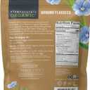 2 x Viva Naturals Organic Ground Flaxseed, 15 oz (425 g)  Plant-Based Protein, Vegan Omega-3 & Fiber, Finely Milled Flax Seeds, Perfect for Smoothies & Baking