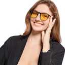 JW MARRIOTT Blue Light Blocking Glasses,Blue Light Glasses Women Men,Anti Blu-Ray Clear Gaming Glasses Lense