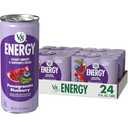 V8 Energy Pomegranate Blueberry Energy Drink, 8 fl oz Can (24 Pack), Best By: 10 DEC 2025