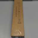 Ausemku Shower Curtain Rod - 32-68 Inch Rustproof Tension Rod, Non-Slip Spring Design, No Drilling Adjustable Curtain Rod for Bathroom, Kitchen, and ClosetSilver