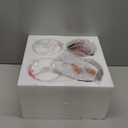 zeyu Modern Hanging Pendant Lights 2 Pack, Kitchen Pendant Lighting with Clear Glass Shade, Black and Gold Finish, ZG33M1L-2 BK+BG (4.7 Inch | 2 Pack)