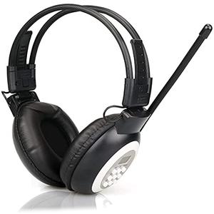 Retekess TR101 FM Radio Headphones, Headset for Mowing, Digital Wireless Radio for Mowing, Walking, Riding, Powered by AA Battery