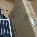 Jadisi 2-Pack Solar Street Lights Outdoor Waterproof, 9500W Solar Light Outdoor Dusk to Dawn, 240000LM 7000K Flood Light Motion Sensor for Garden/Yard/Parking Lot Lighting (Black)