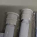 Tension Curtain Rod 26 to 48 Inch Adjustable Tension Rods 6 Pack Expandable Spring Tension Rod White No Drilling for Closet Kitchen Cupboard Wardrobe Door Bookshelf DIY Projects