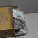 Potty Training Seat SKYROKU Potty Training Toilet with Step Stool Ladder, for Kids Boys Girls Toddlers - Comfortable Safe Potty Seat with Anti-Slip Pads Ladder 8838-Grey