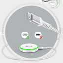 Pixelsnap MagSafe Wireless Charger Pad Stand 15W Fast Charging Magnetic Pad for iPhone 17/16/15/14, Google Pixel 10/9a/9/9 Pro XL, Samsung Galaxy S25/S24, AirPods, Qi-Enabled Android Cordless Charger