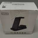 Wireless Charger for iPhone - 5 in 1 Charging Station for Multiple Devices Apple: Fast Wireless Charging Stand Dock for iPhone 17 16e 16 15 14 13 12 Pro Max Apple Watch Airpods (Black)