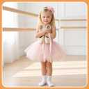 6/12 Pairs Non Slip Toddler Ruffle Socks for Girls Cotton Frilly Socks with Grips for 1-3 Years Girls (White)