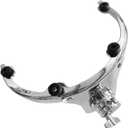 Vaveren Tom Drum Suspension Rim Mount, Heavy Duty Drum Set Accessory, Metal Tom Drum Percussion Mount for Drum, 12inch
