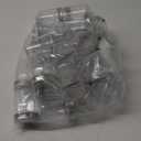 32 Pack 8OZ Sliver Plastic Jars With Screw On Lids Plastic Mason Jars Food Storage Container For Storing Dry Food, Candy, Cream, Peanut, Butter