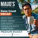 Maud's Decaf Kona Coffee Pods,100 ct, Decaffeinated Medium Roast Coffee in Recyclable Single Serve Pods  100% Arabica Coffee, Compatible with Keurig K Cups Maker