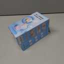 2 x 4-in-1 Pet Steam Spray Brush With Handle, Rubber Brush With Release Button, Dog Comb for Longhair & Shorthair Cat & Dog Cleaner (Blue)