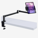 LISEN Tablet Stand Phone Holder iPad Holder for Desk Mount[Ultra Sturdy] 2 Clamps Kindle Holder for Bed Gooseneck Phone Tablet Holder Mount Phone Stand fits iPhone iPad Mini 7 Kindle 413" Device
