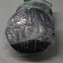 RRQ 10 Inch Solid Polyurethane Tire 4.10/3.50-4 Tire, 10" Flat Free Wheels with 5/8" Bearings, 2.2" Offset Hub for Garden Cart, Hand Truck, Lawn Cart, Mower (2 Pack)