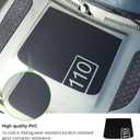 PIUGILH Front Hood Decal Stickers Compatible with Land Rover Defender 110 2020 2021 2022 2023 Exterior Accessories, Car Body Vinyl Sticker Exterior Accessories, 1Pcs, Black