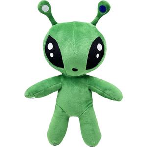 13'' Adorable Green Alien Plush Toy,Soft Aliens Stuffed Plush Doll Creature Pillow for KidsRoom Decor,Xmas and Birthday Gift for Animation Fans