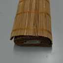LazBlinds No Tools No Drill Bamboo Roller Shades, Cordless Bamboo Blinds, Light Filtering Roll Up Blinds for Windows, French Door, Porch or Patio, 23'' W x 64'' H, Squirrel