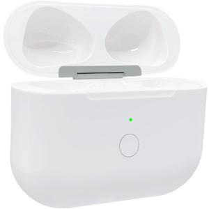 Wireless Charging Case Replacement for air pods 3rd Generation, for Air Pods 3 Charger Case with Bluetooth Pairing Without Earbuds, White