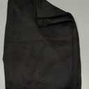 Rooscier Women's Suede Ruched Wrap High Waist Bodycon Zipper Back Mini Skirts XL