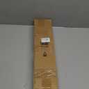 Gold Wrap Around Curtain Rods 2 Pack:Blackout Heavy Duty Adjustable Window Curtain Rod Room Darkening, Modern Industrial Curved French Return Metal Drapery Rods Easy Install,Brass Gold 28-48"