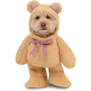 Rubies Walking Teddy Bear Pet Costume for Dogs or Cats, (Large, Pack of 1, Brown)