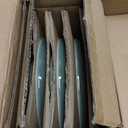 AmorArc Stoneware Dinnerware Sets,Round Reactive Glaze Ceramic Plates and Bowls Sets,Highly Scrath Resistant | Dishwasher & Microwave Safe,Service for 8 Dishes Set (24pc) (Jade Green)